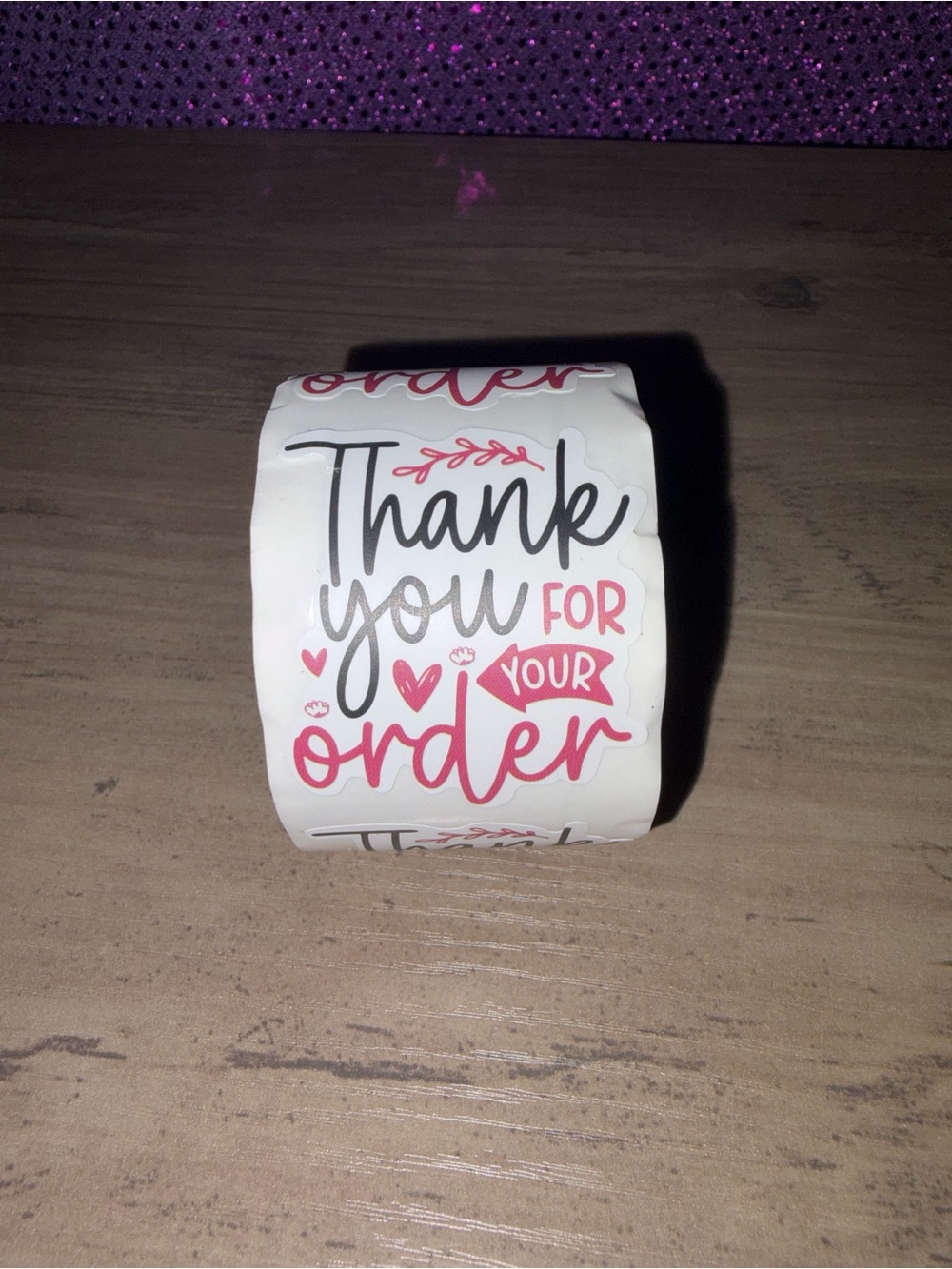 200 Thank You for Your Order Stickers Roll | Small Business Packaging Labels